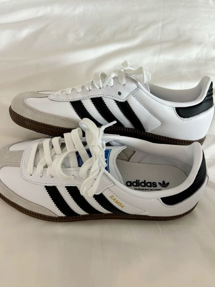 حذاء أديداس سامبا أبيض Kyren Store