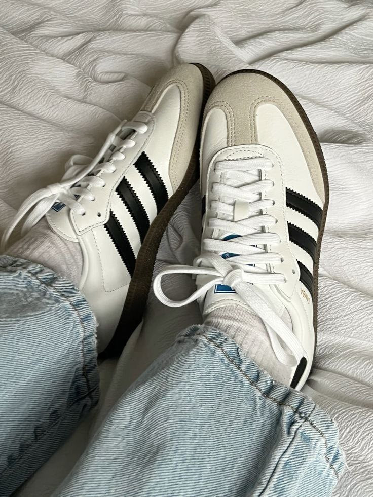 حذاء أديداس سامبا أبيض Kyren Store