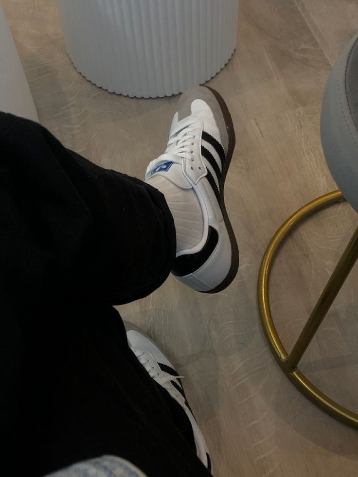 حذاء أديداس سامبا أبيض Kyren Store