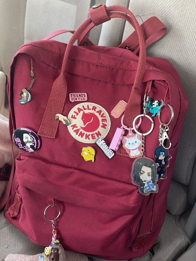 حقيبة كانكين حجم كبير لون ماروني - Kyren Store