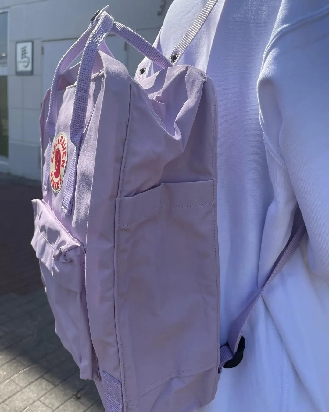 حقيبة كانكين حجم كبير لون بنفسجي فاتح