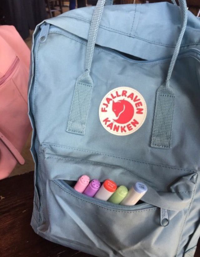 حقيبة كانكين حجم كبير لون سمائي Kyren Store