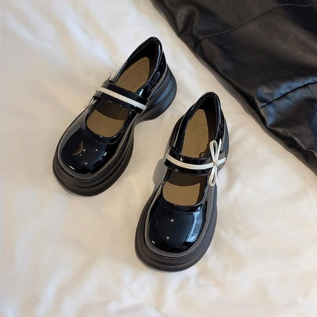 حذاء لوليتا فيونكة Kyren Store