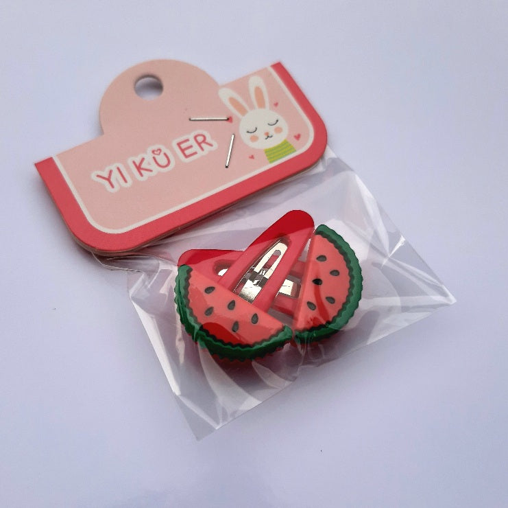 قراصات للشعر على شكل فواكة Kyren Store