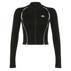 توب اسود رياضي بسحاب A - Kyren Store 