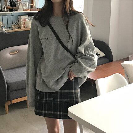 سويتشيرت رصاصي بهاري Kyren Store