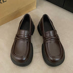 حذاء لوفر بُني Kyren Store
