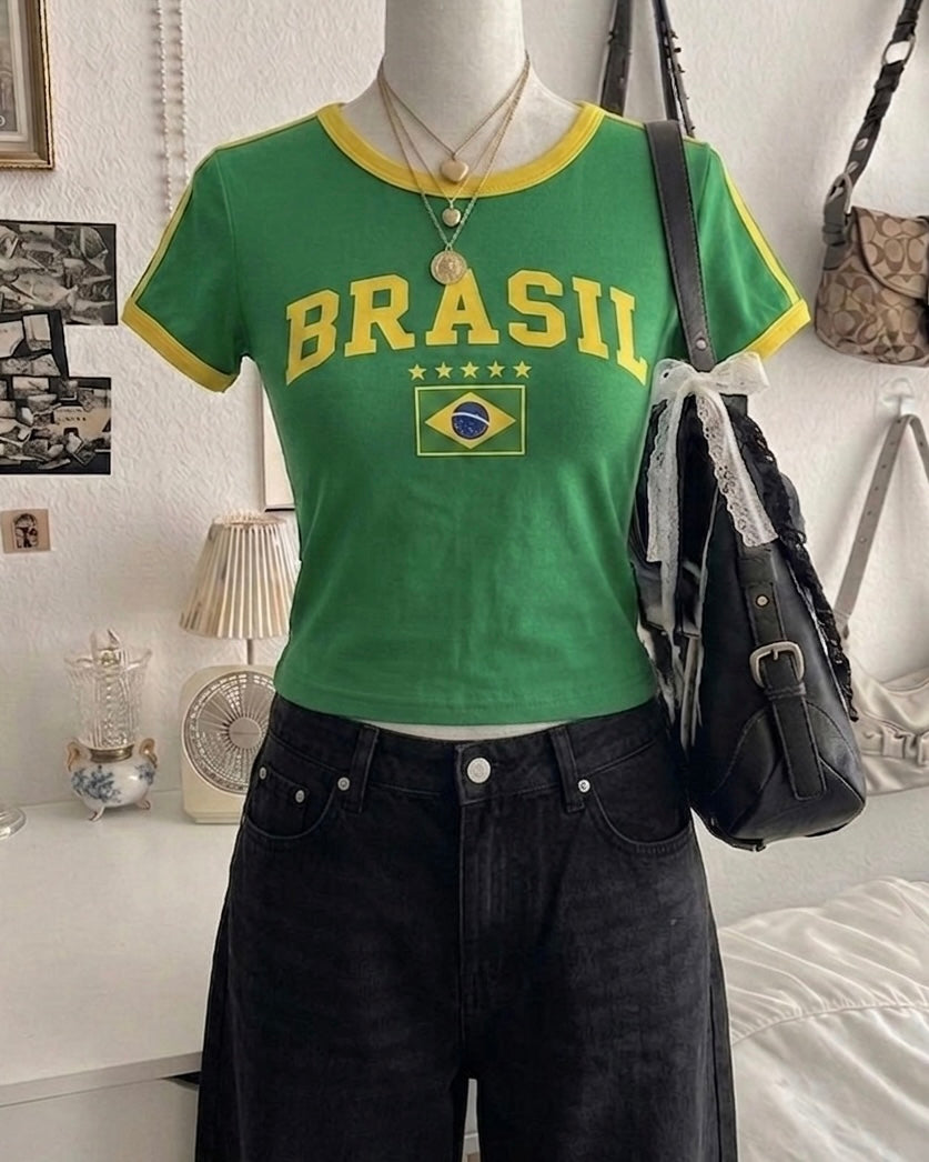توب برازيل اخضر