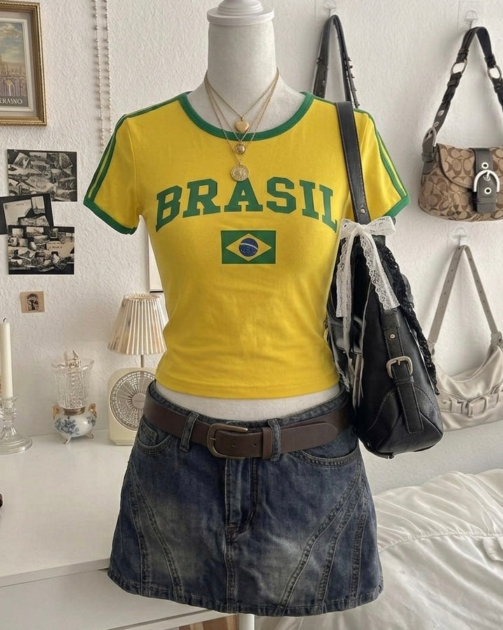 توب برازيل اصفر