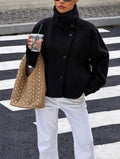 Pea Coat - Black