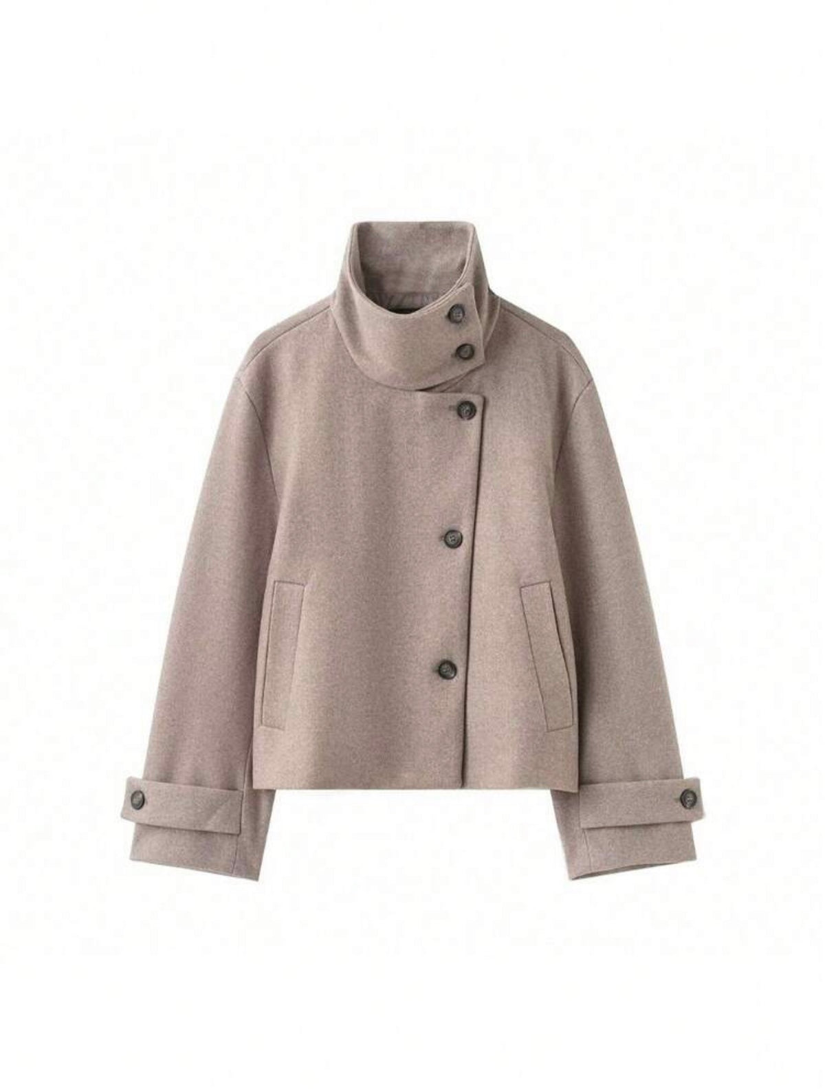 Pea Coat - Beige