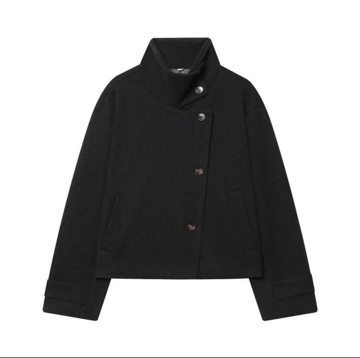 Pea Coat - Black