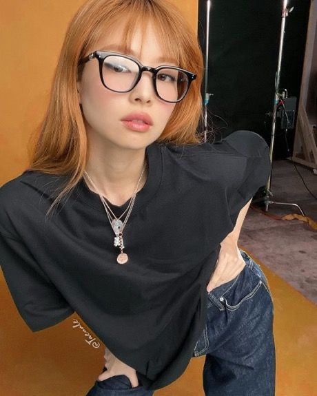 نظارة كوريه cat glasses