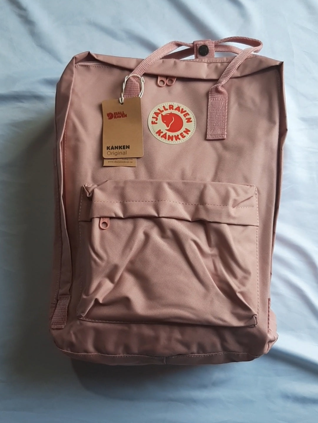 حقيبة كانكين حجم كبير لون وردي - Kyren Store Backbag