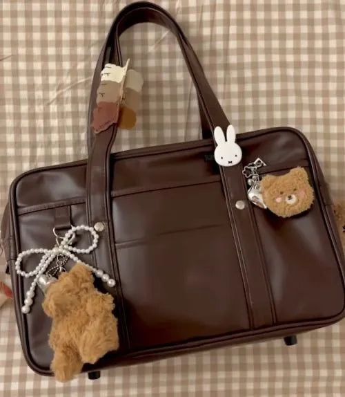  Japanese School Bag بُني 2c5d77-c4.myshopify.com