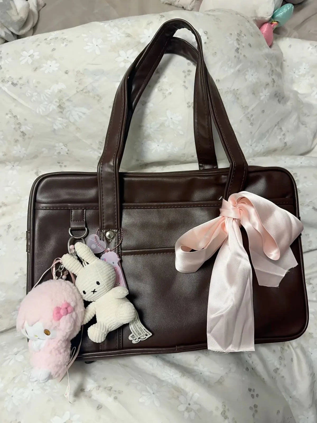  Japanese School Bag بُني 2c5d77-c4.myshopify.com