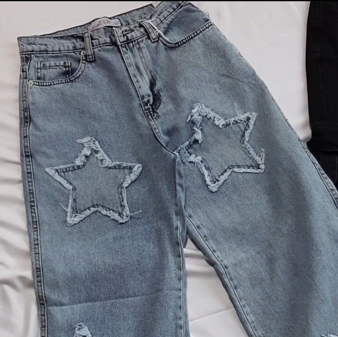جينز نجوم ثلجي Kyren Store