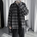 قميص كاروهات اوفرسايز Kyren Store