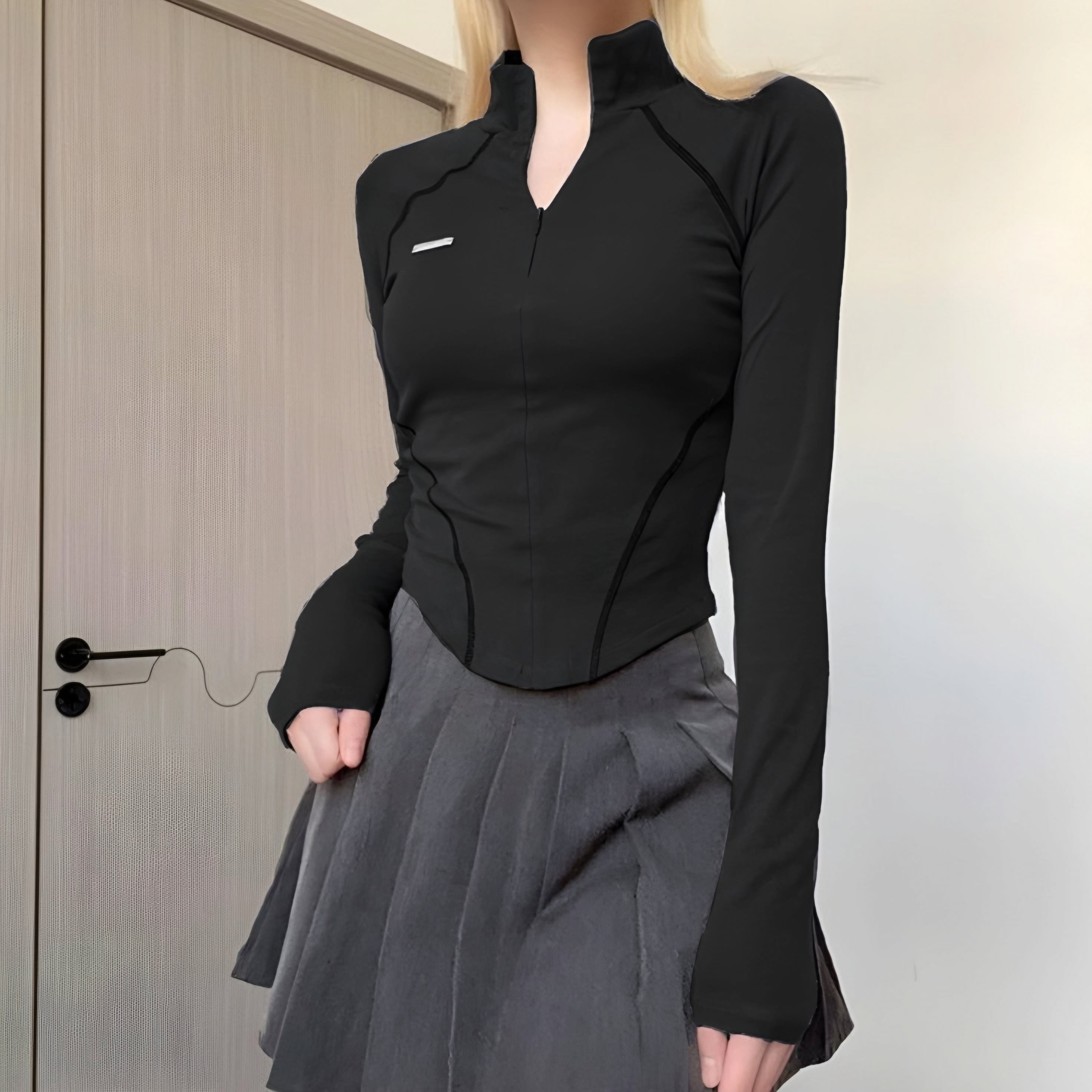 توب سبورت اسود Kyren Store