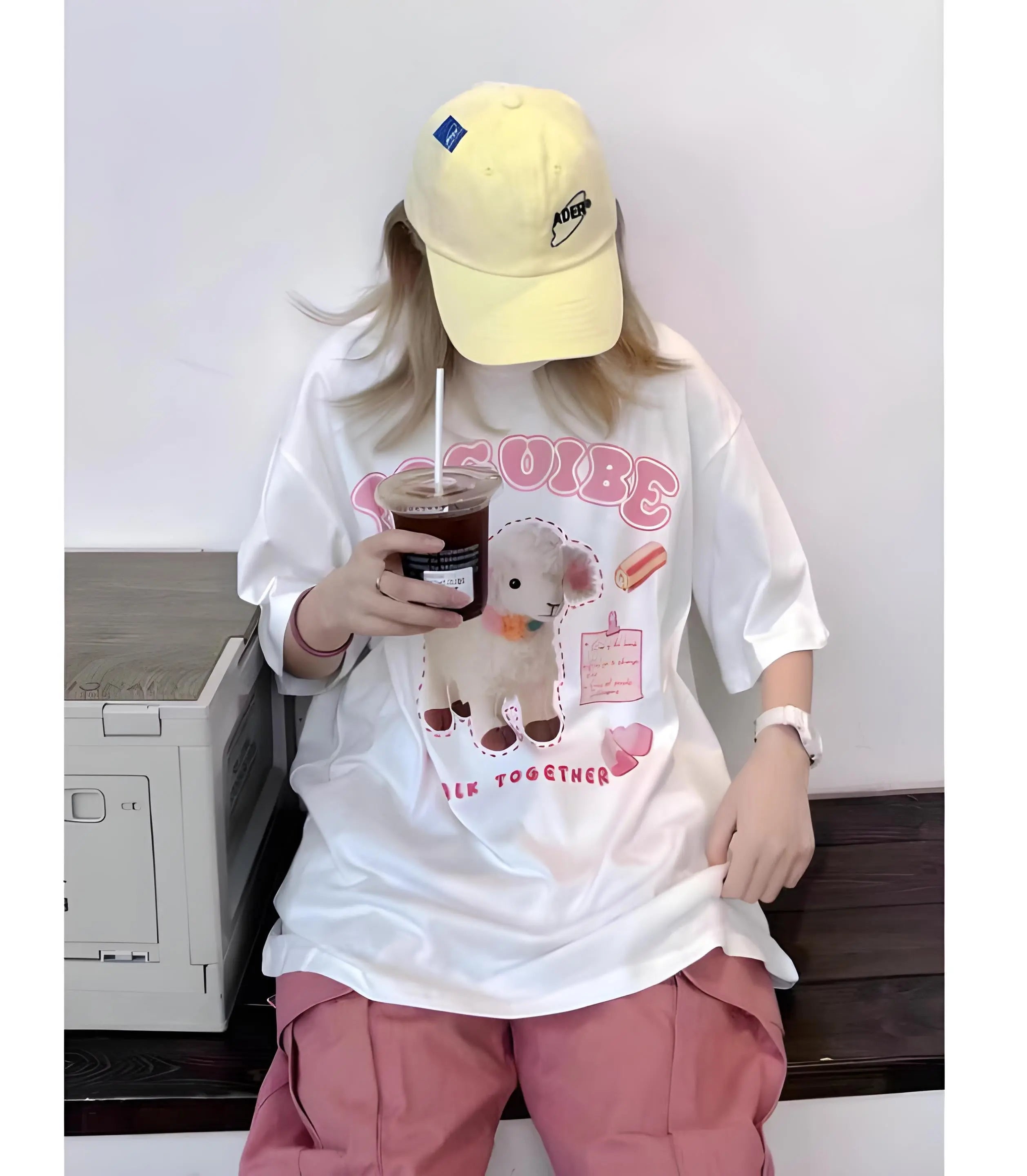 شيرت خروف ابيض Kyren Store