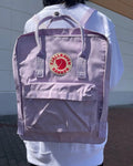 Large Kanken bag, light purple color