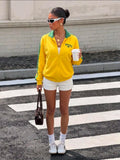 Brazilian zip-up cotton jacket