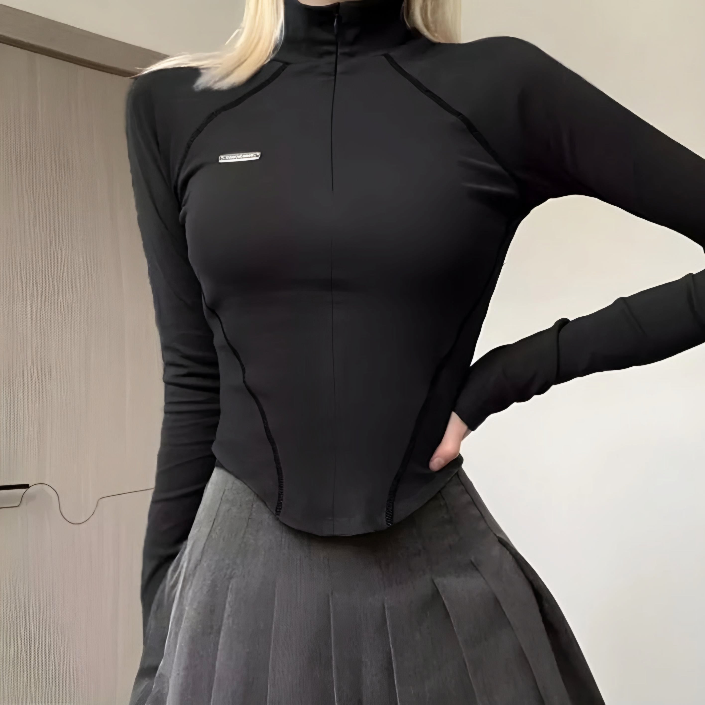 توب سبورت اسود Kyren Store