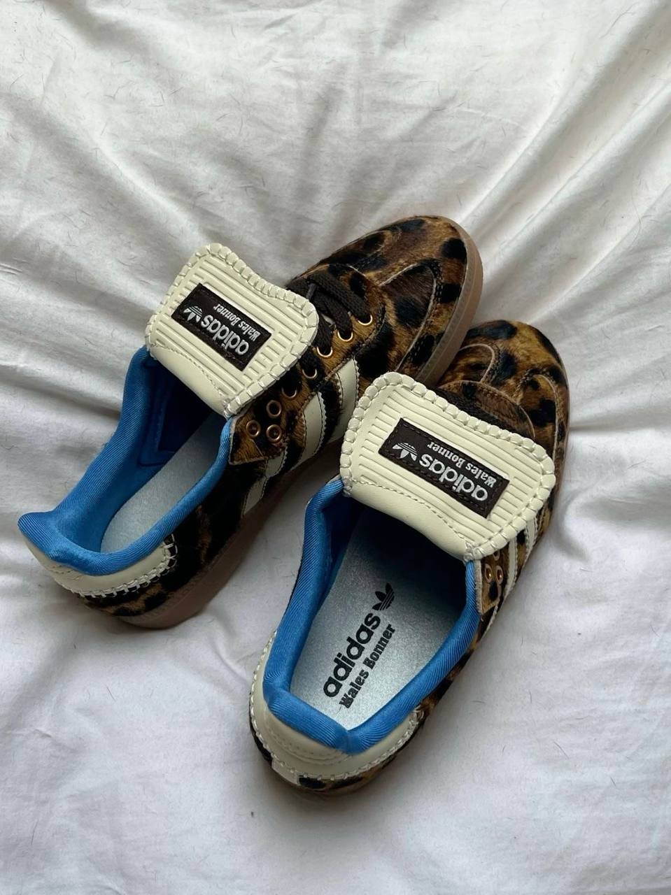 حذاء أديداس × ويلز بونر سامبا – نقشة الفهد