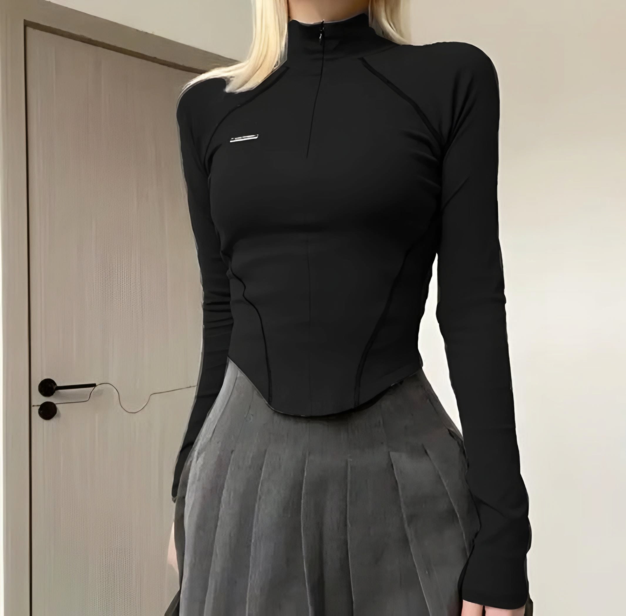 توب سبورت اسود Kyren Store